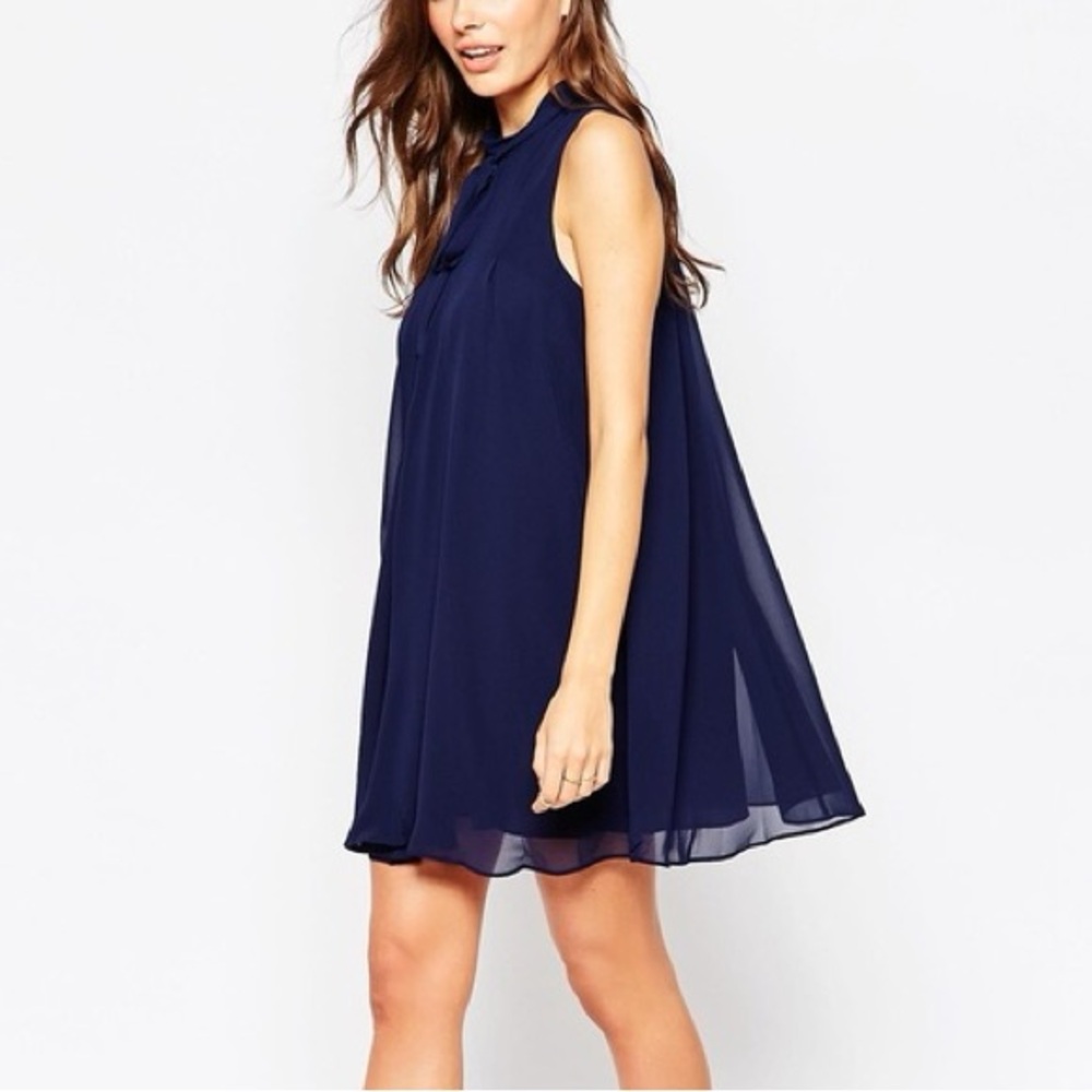BCBGeneration Pleated‎ Mini Swing Dress
